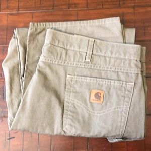 Men’s Carhartt Loose Fit Carpenter’s Pants - Brown